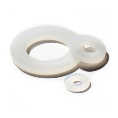 17W01825 .196 OD .085 ID .031 THICK  SPECIAL FLAT WASHER NATURAL NYLON