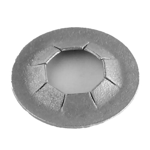 138621005 3/16 STUD DIA. ROUND FLAT PUSHNUT MECH. ZINC, 7/16 OD .064 HEIGHT, .0140 MAT. THK.(PS188007-598)