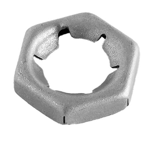 138719001 3/8-16 HEX TYPE LOCK NUT MECH. ZINC, ACROSS FLATS .5625, ACROSS CORNERS .639 (RF381600-598)