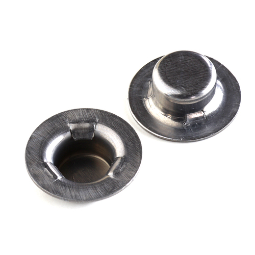 228873004 3/8 STUD DIA. 3 TAB WASHER CAP TYPE NCKL PLTD, .75 WASHER DIA. .27 HGHT,  .024 MAT THK (PW375011-5)