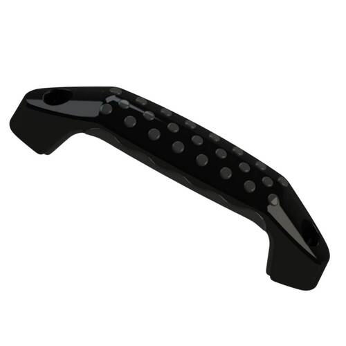 4570BG TWO POINT HANDLE PLAIN HOLE MTG BLACK & GRAY , 5.75 LGTH 1-21/32 HEIGHT