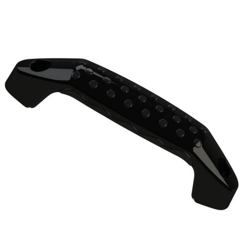 4571BB BLACK/BLACK TWO POINT PULL HANDLES 6.71 LN. 2 HT. THERMOPLASTIC ELASTOMER CENTER TO CENTER 5.51 0.25