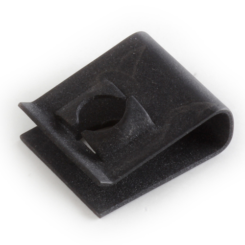 ADVA15195-1420-4 1/4-20 U NUT BLACK PHOS & OIL, PANEL RANGE .180/.190, CTR. HOLD TO EDGE .375, LENGTH .68 WIDTH .625