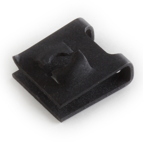 ADVA18074-8-4 # 8 U NUT BLACK PHOS & OIL, PANEL RANGE .090/.120, CTR HOLE TO EDGE .31, LENGTH .50 WIDTH .50