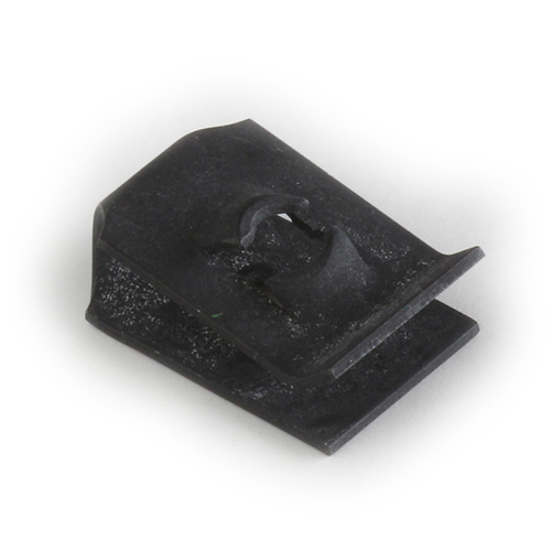 ADVD17721-8-4 # 8 U NUT BLACK PHOS & OIL, PANEL RANGE .110-.187, CTR. HOLE TO EDGE .312, LENGTH .66 WIDTH .440