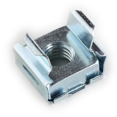 1/4-20 SMALL CAGE NUTS ZINC ELECTROPLATE, PANEL RANGE .020-.063