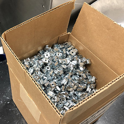 1/4-20 Gr.8 Hex Nut Zinc High Alloy