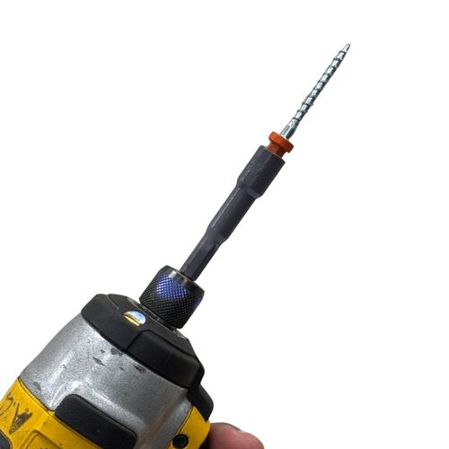 DPLX-NS-10 1/4" IMPACT-RATED MAGNETIC HEX NUT DRIVER H-T BLACK 10 PER BOX WITH DUPLEX SCREW LOGO