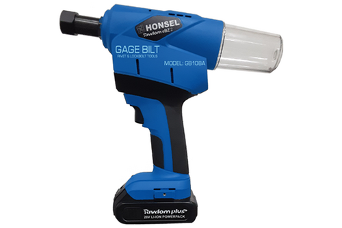 GB108A/2 CORDLESS RIVET GUN - INSTALLS: 1/8”-1/4” BLIND RIVETS