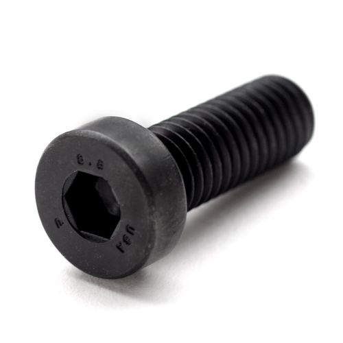 2C25LHD/BLKOX 2-56 X 1/4, .043 HEAD HEIGHT LOW PROFILE, SOCKET HEAD CAP SCREW, ALLOY STEEL W/BLACK OXIDE