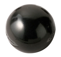 BALL KNOB THERMOSET BLACK W/FEMALE INSERT, 1/4-20 THREAD .375 DEPTH